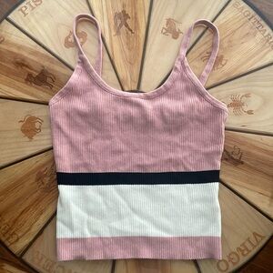 Color block tank
